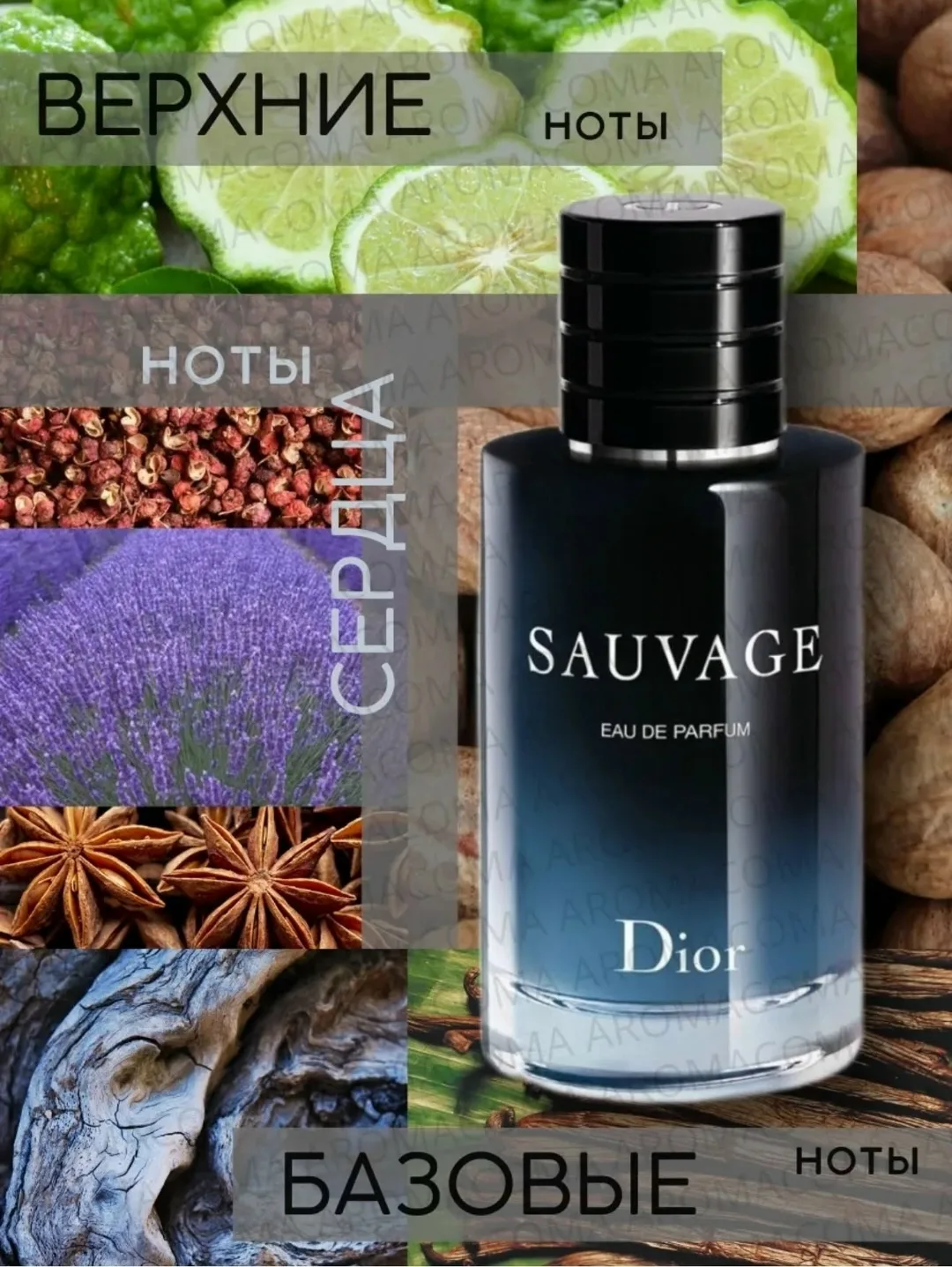 Стойкие мужские духи Christian Dior Sauvage, - отличная туалетная вода — фото 4