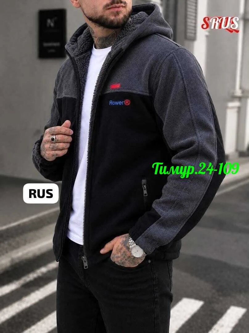 Флисовая куртка с мехом Rosser — фото 6