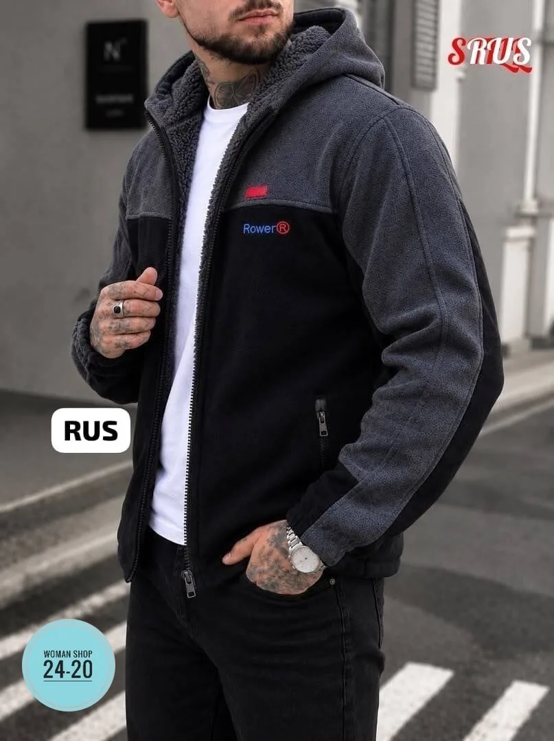 Флисовая куртка с мехом Rosser — фото 6