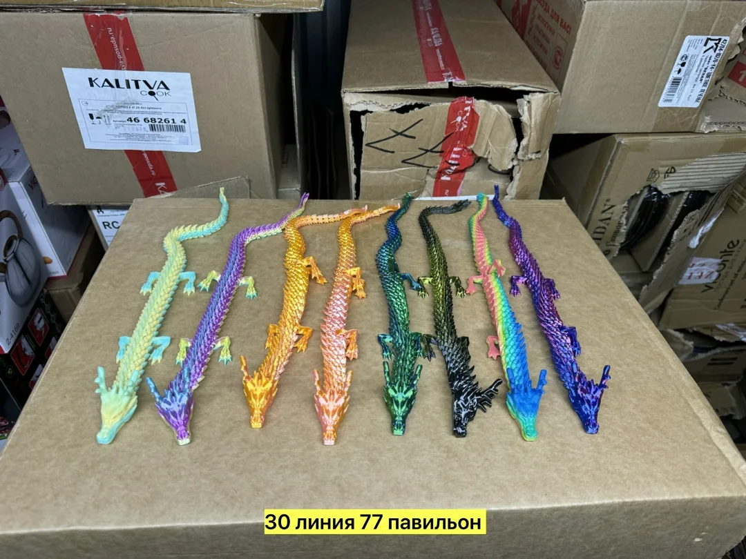 Заколка 3D фигурки Дракона — фото 4
