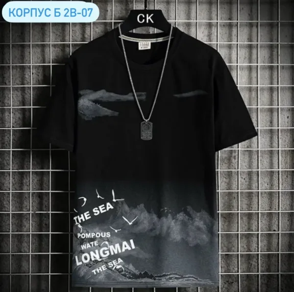Мужская футболка из 100 хлопка — фото 8