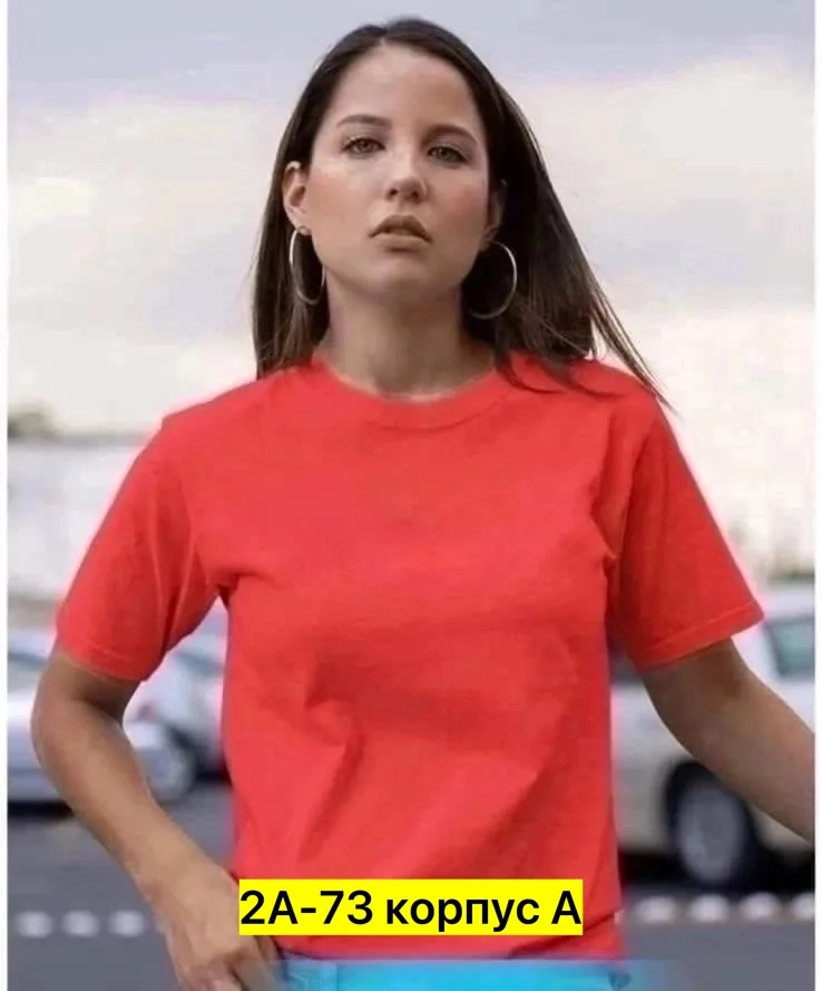 Женская футболка из 100 хлопка — фото 1