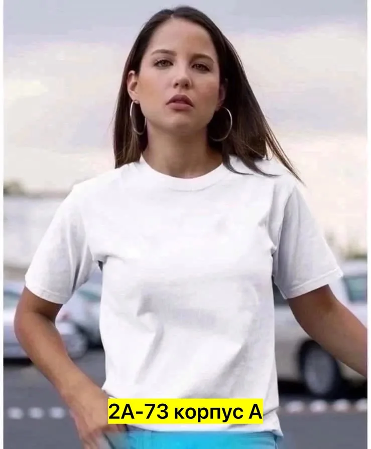 Женская футболка из 100 хлопка — фото 4