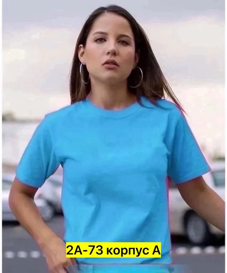 Женская футболка из 100 хлопка — фото 5