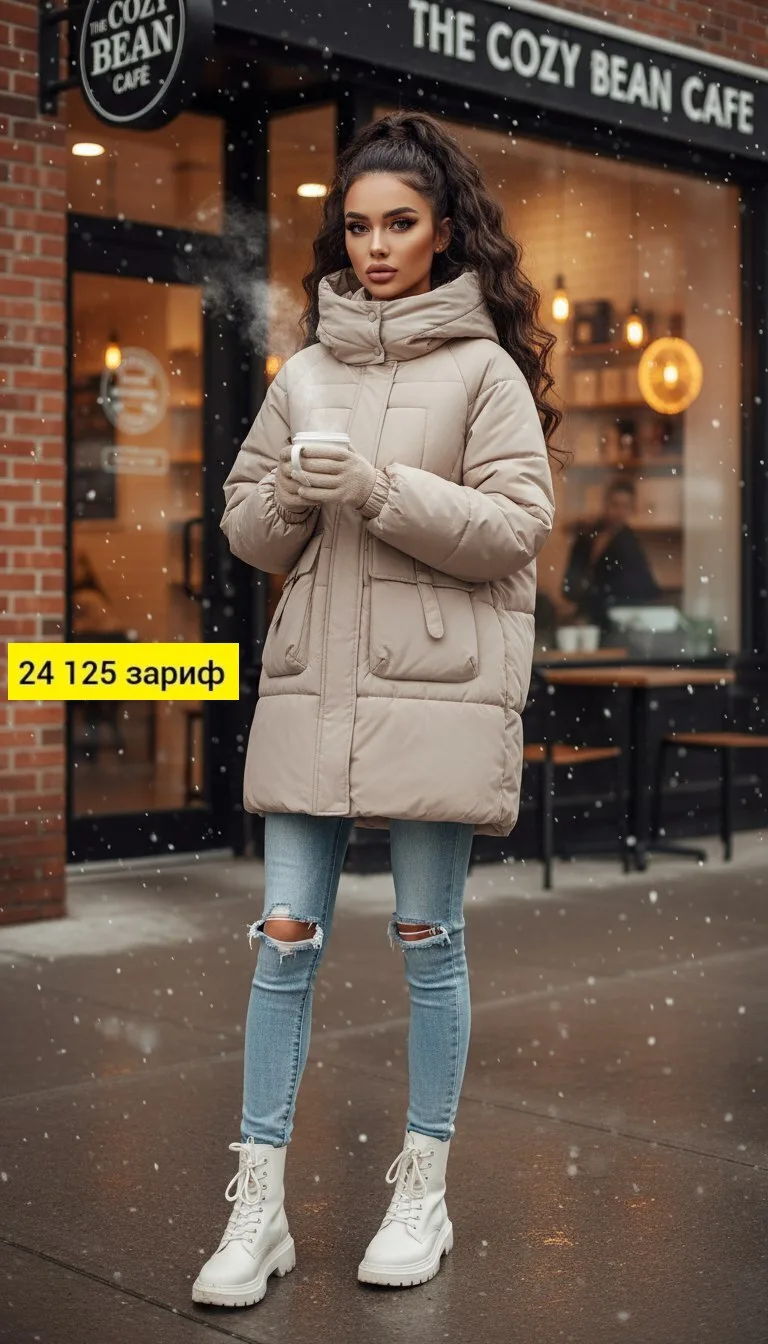 Утеплённая куртка с наполнителем холофайбер — фото 4