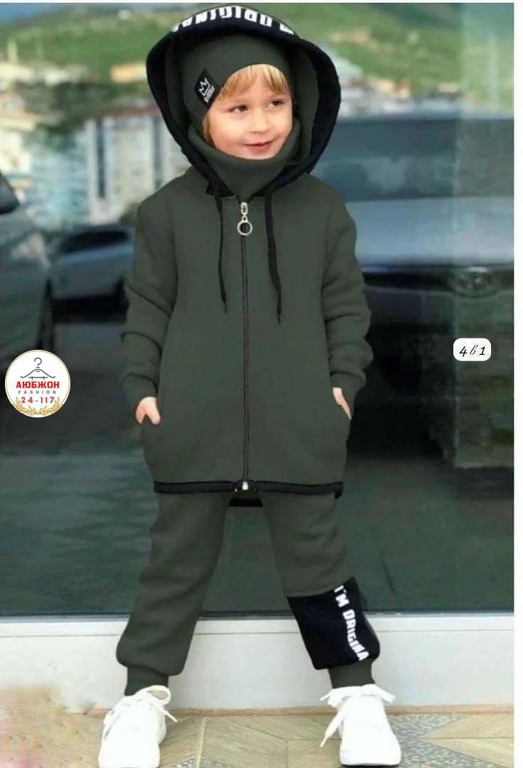 Стильный и уютный костюм детская 4 в один — фото 5