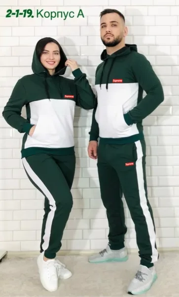 Спортивный костюм из натурального хлопка — фото 6