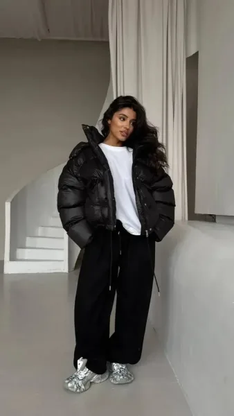 Drop куртка осень-зима белая — фото 11