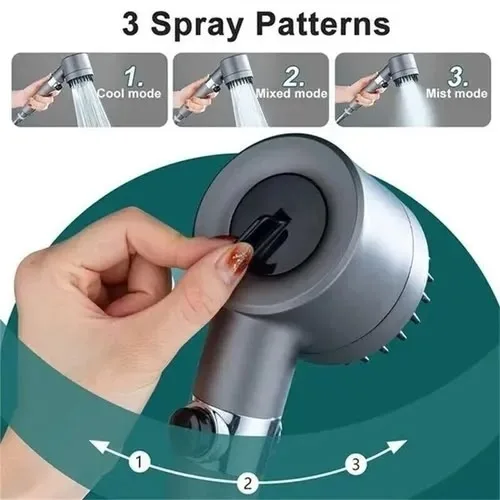 Массажер Turbocharged Shower Head — фото 9