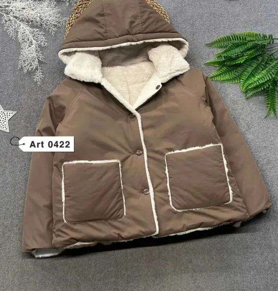 Двухсторонняя куртка из хлопка — фото 9