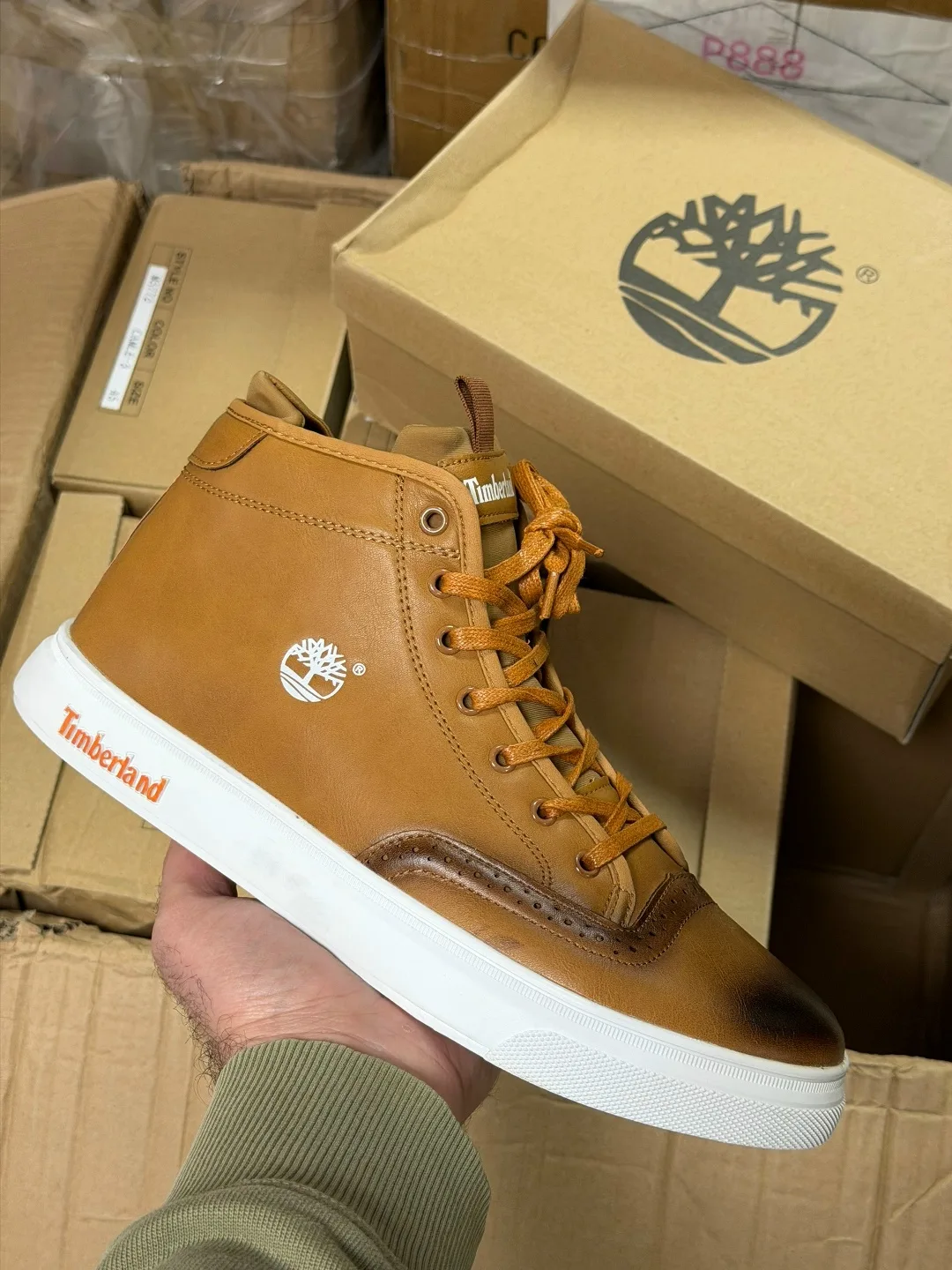 Туфли Timberland натуральная кожа — фото 1