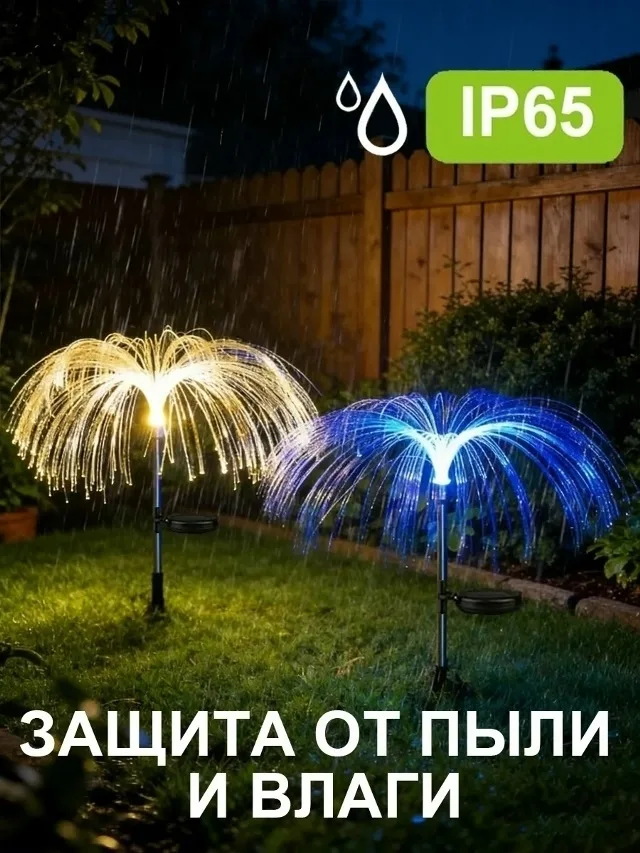 Куртка Сетильник садовый на солнечной батарее, лён — фото 5