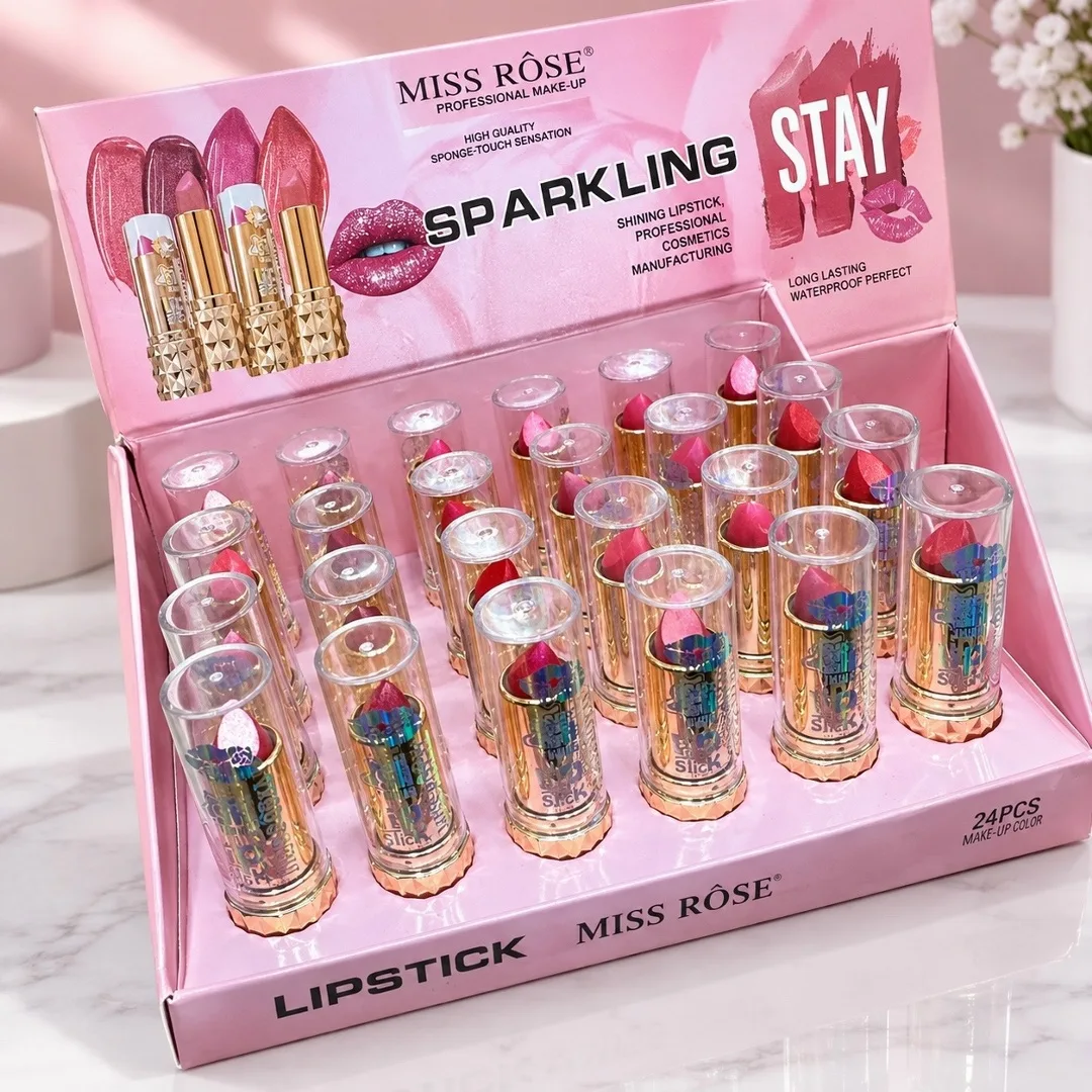 Sparkling Stay MISS RÔSE SPARKLING STAY — набор помад