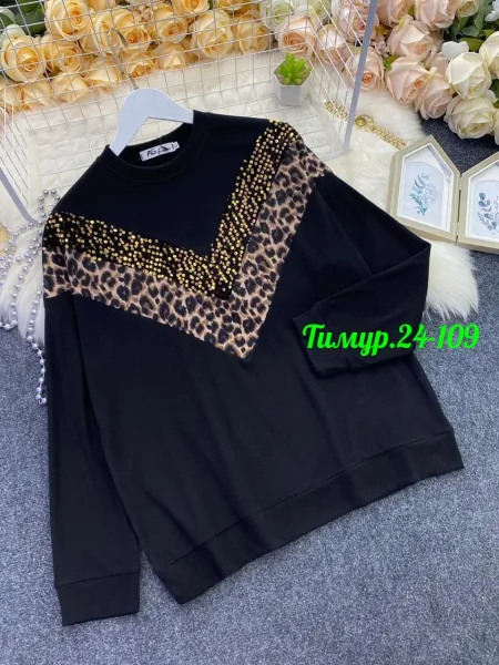 Кофта из ткани Кашемир лапша — фото 3