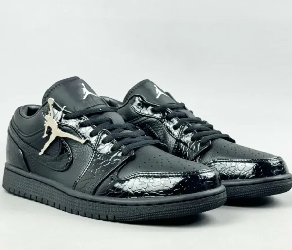 Air Jordan 1 Low AJ1 Кроссовки Чёрный — фото 21