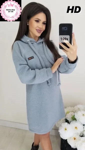 Платье из флиса — фото 2