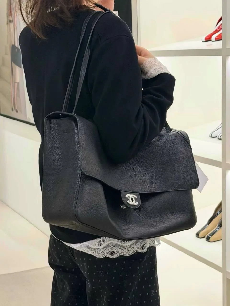 CHANEL сумка кожа натуральная ЛЮКС — фото 8