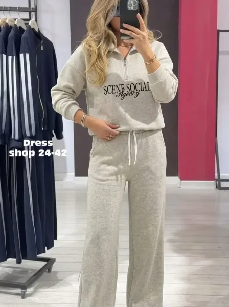 Костюм двойка из флиса — фото 8