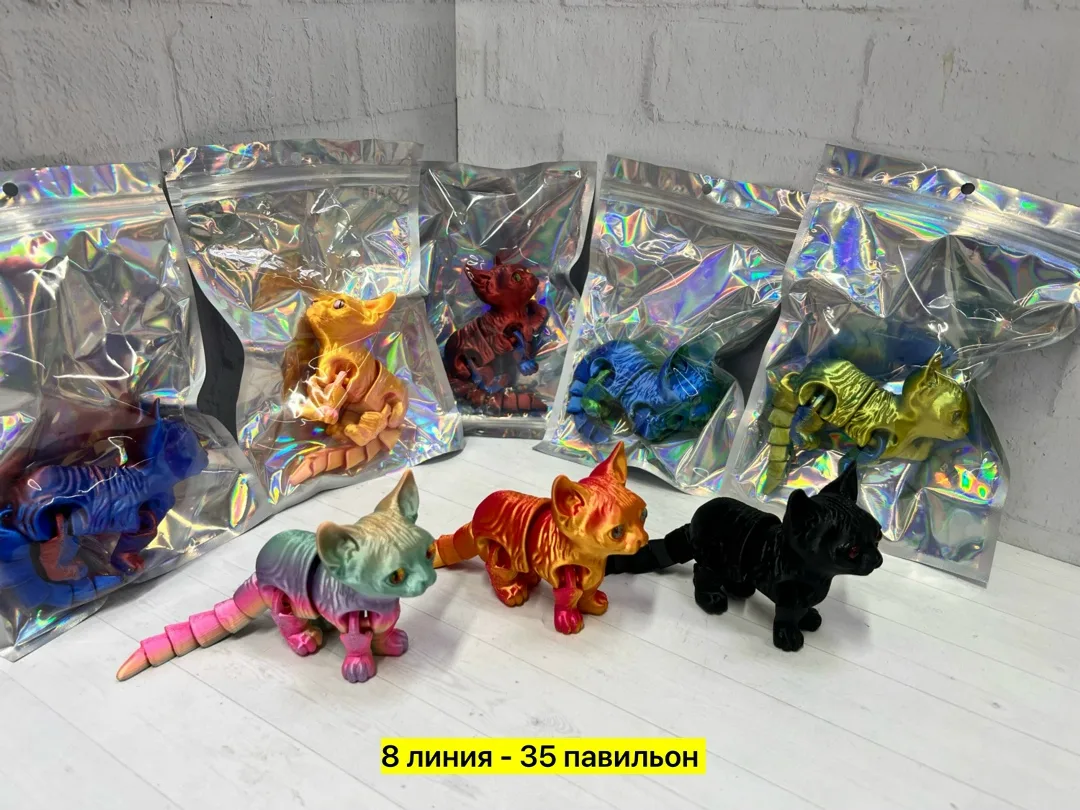 3Д игрушки кошечки — фото 2