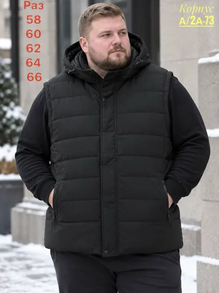 Жилет для мужчин из холлофайбера — фото 1