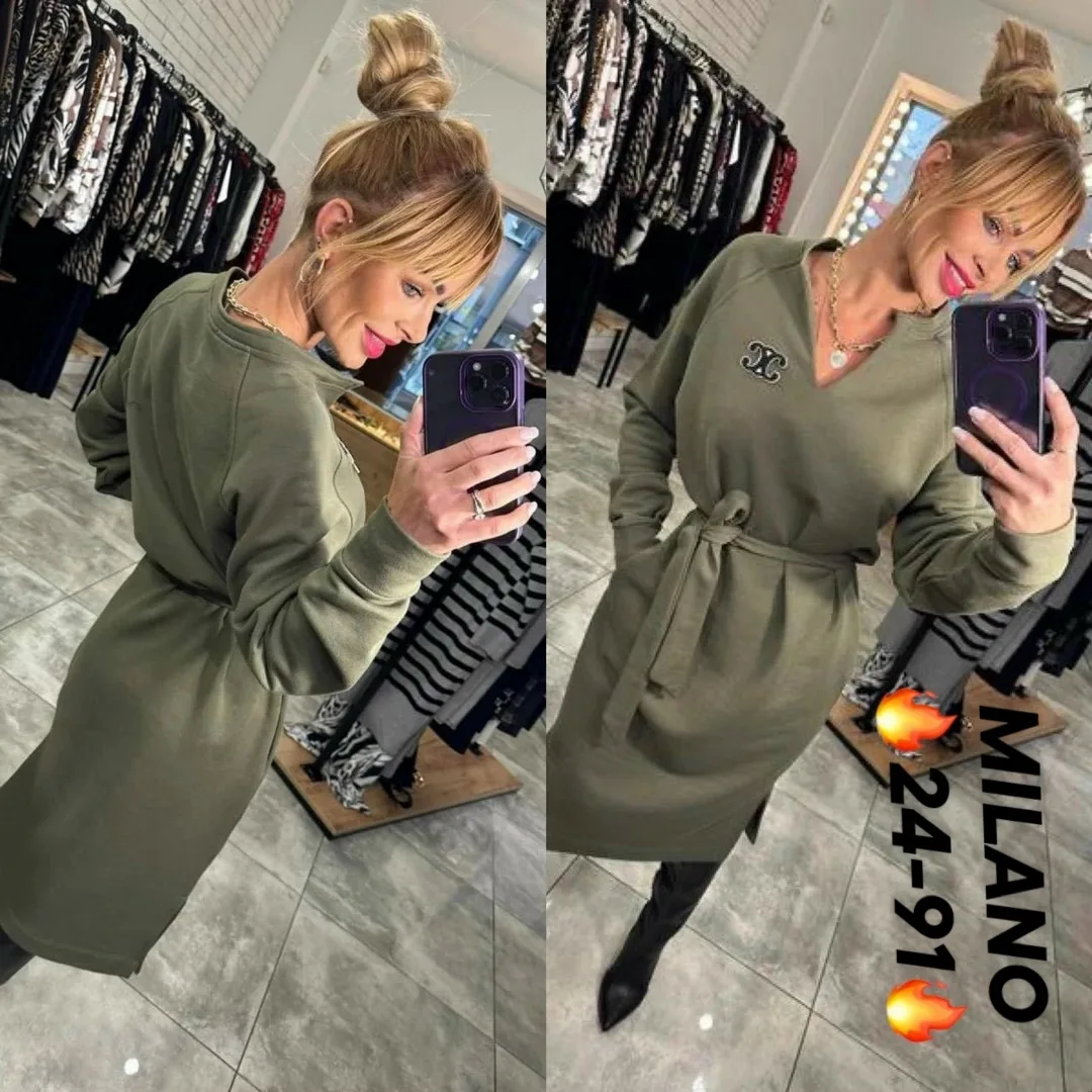Платье из флиса — фото 3