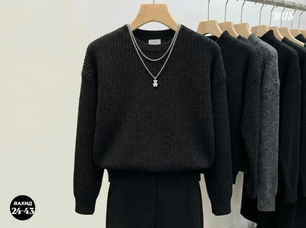 Вязаная кофта — фото 4