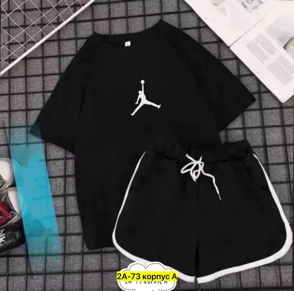 Костюм из хлопка трикотаж хлопок — фото 8