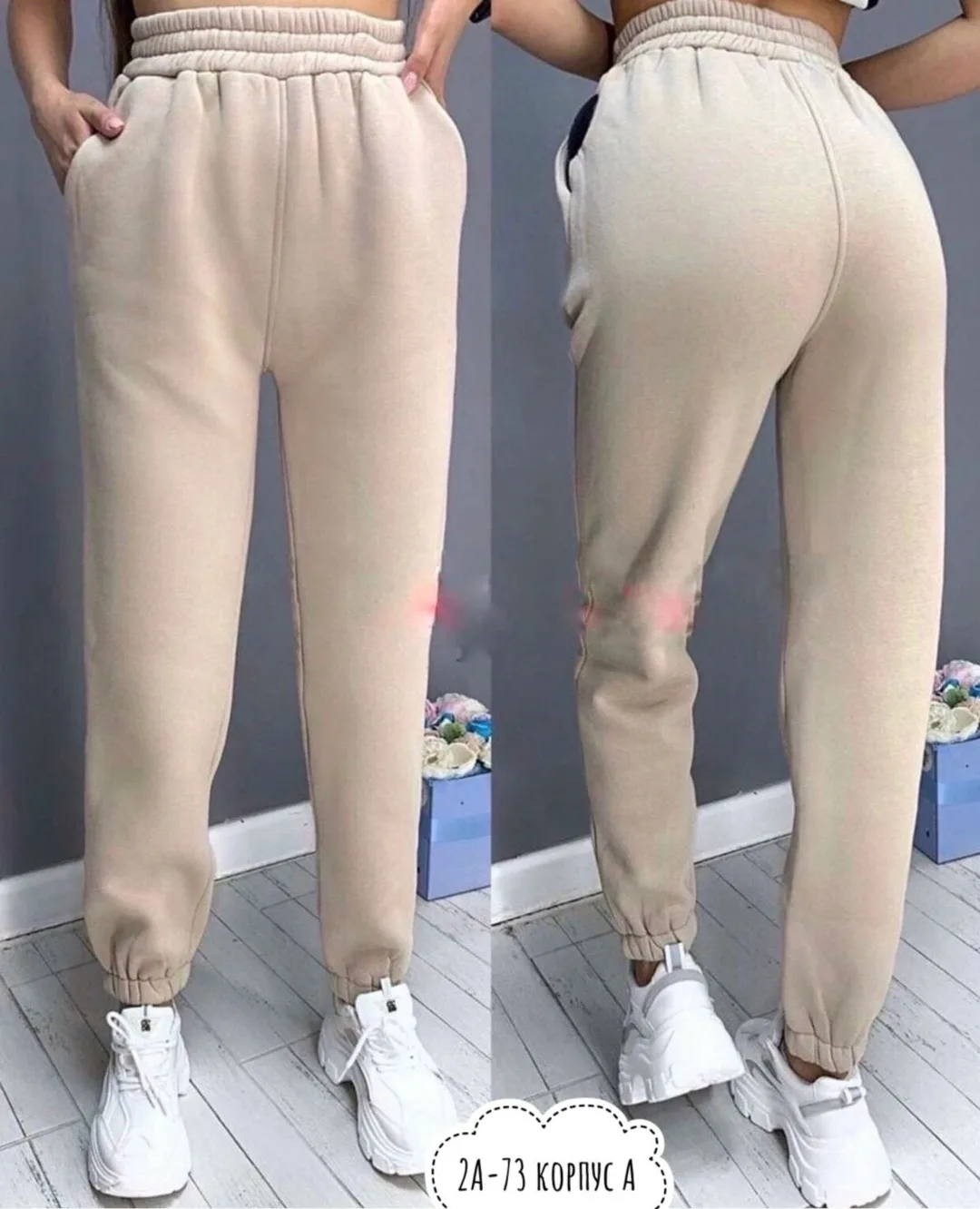 Брюки из хлопка — фото 6