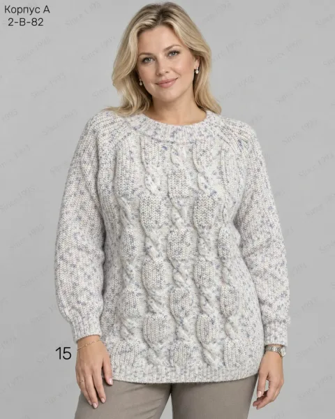 Свитер из 80 кашемира и 20 шерсти 80 CASHMERE, 20 WOOL — фото 21