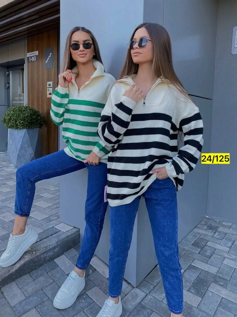 Свитер вязаный — фото 5