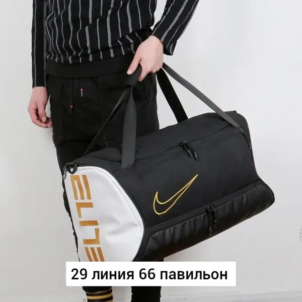 Спортивная сумка из текстильной ткани — фото 5