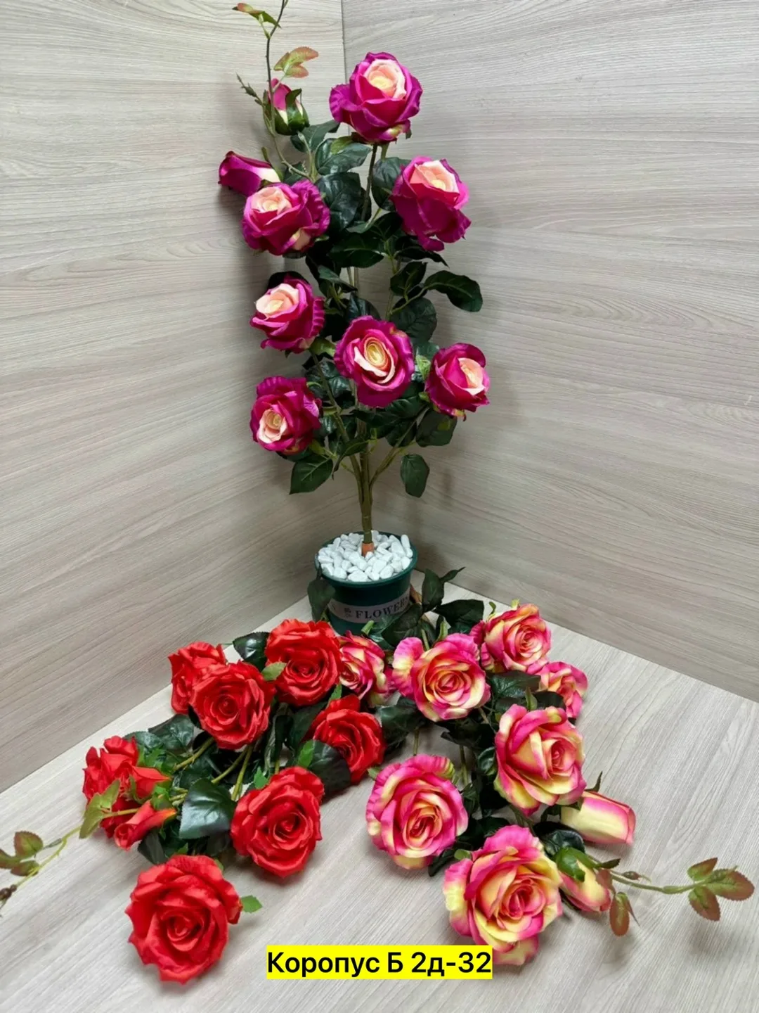Пиджак Искусственные цветы, ткань — фото 2