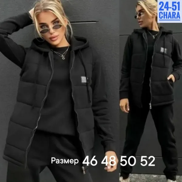 Костюм тройка на флисе — фото 4