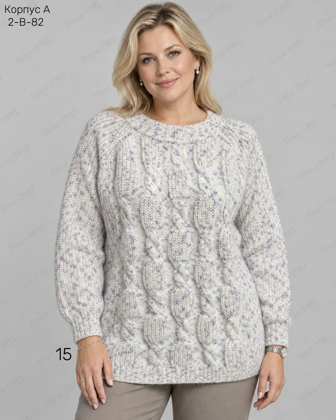 Свитер из 80 кашемира и 20 шерсти 80 CASHMERE, 20 WOOL — фото 2
