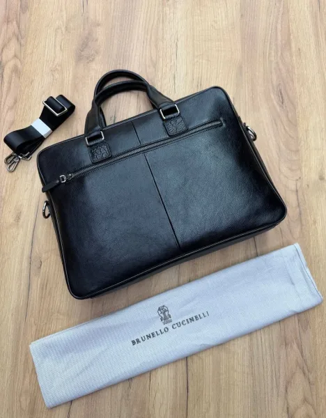 Сумка Brunello Coccinelle Мужской портфель, кожа — фото 4