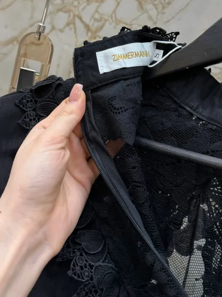 Блузка с рюшами из хлопка — фото 8