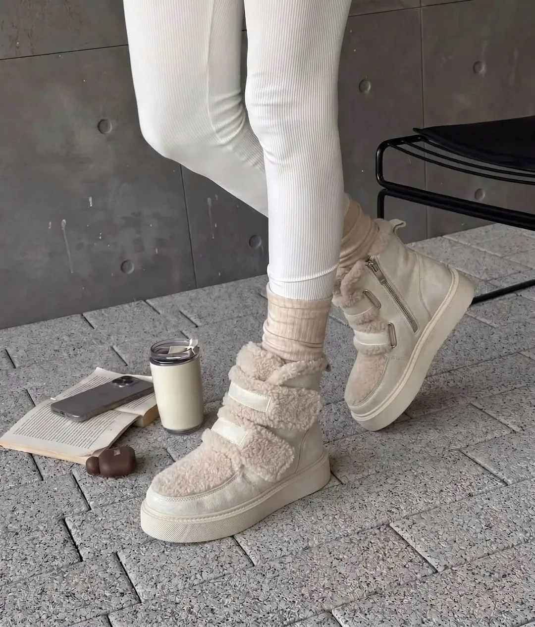 Кеды женские | натуральная кожа — фото 3