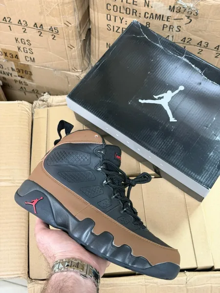 Кроссовки NIKE AIR JORDAN 9 RETRO BRED Демисезонн — фото 1
