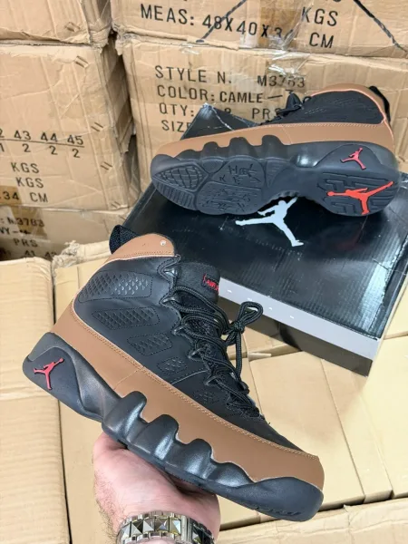 Кроссовки NIKE AIR JORDAN 9 RETRO BRED Демисезонн — фото 2