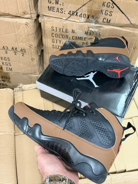 Кроссовки NIKE AIR JORDAN 9 RETRO BRED Демисезонн — фото 3
