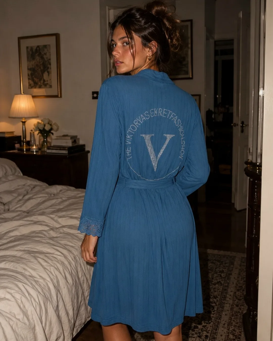 VICTORIA’S SECRET — СОРОЧКА + ХАЛАТ — фото 10
