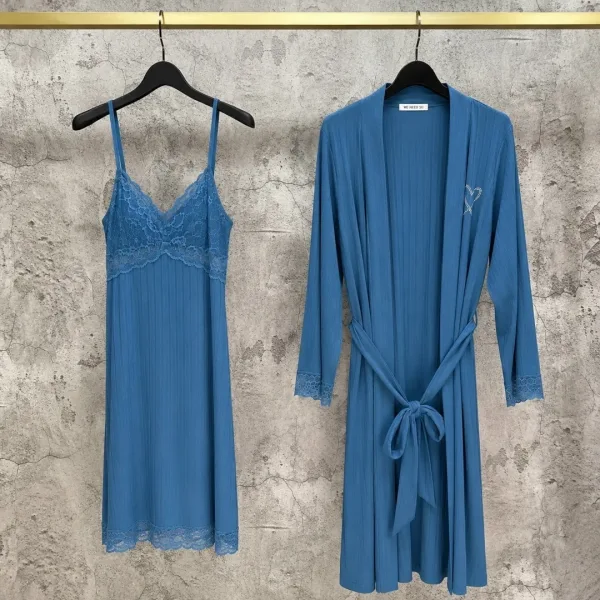 VICTORIA’S SECRET — СОРОЧКА + ХАЛАТ — фото 2