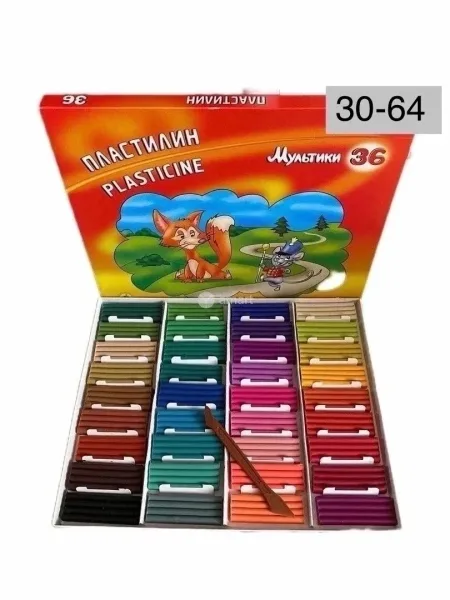Мозаика Пластилин 36 цветов