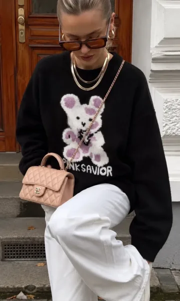Свитер Oversize из турецкой вязки Турецкая Вязка — фото 1