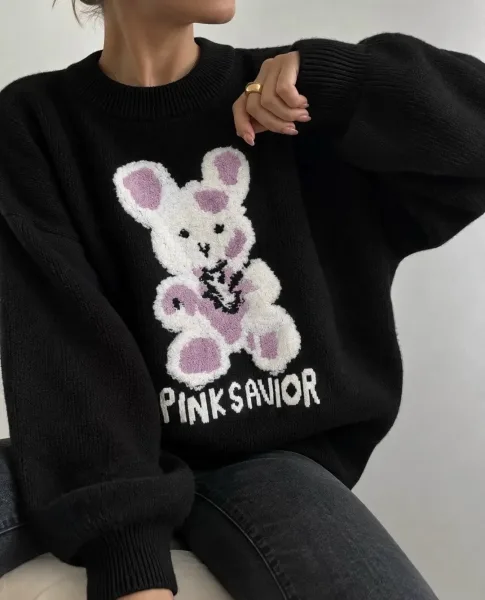 Свитер Oversize из турецкой вязки Турецкая Вязка — фото 2