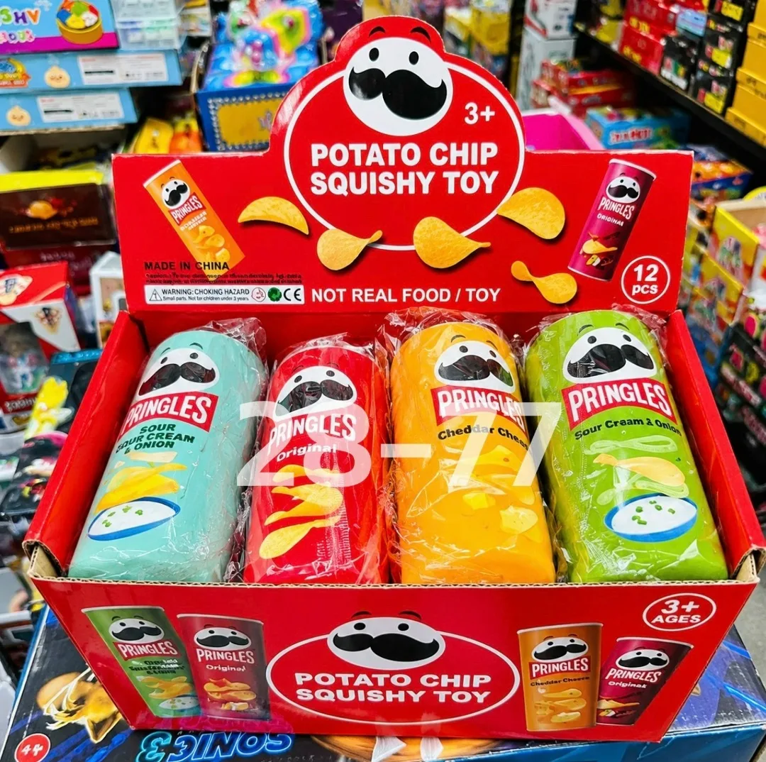 Сквиш чипсы банка — фото 8