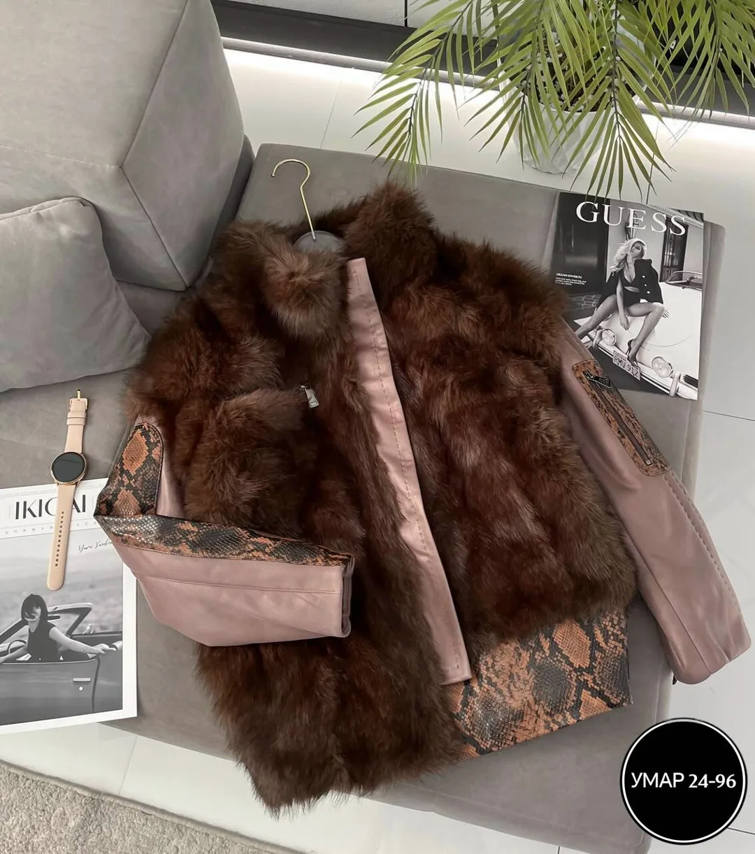 Куртка женская из натуральной норки — фото 7