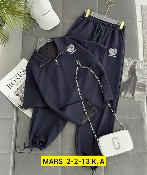 Женский костюм из двухнитки — фото 4