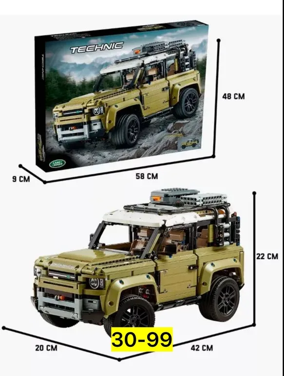 Land Rover Defender Лего — фото 10