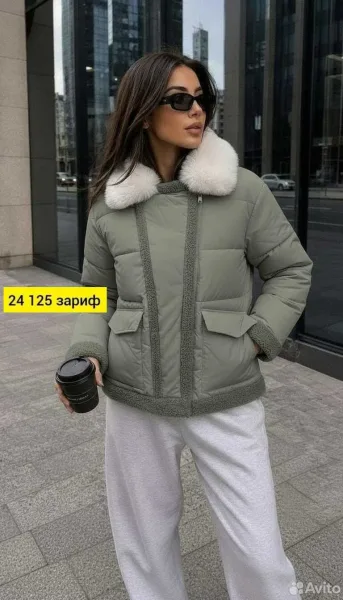 Женская куртка из холлофайбера — фото 1